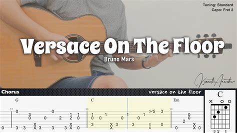 versace on the floor guitar tabs